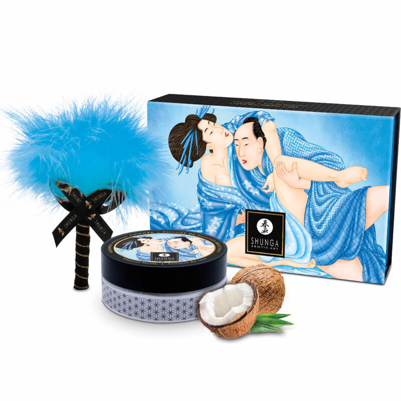SHUNGA - EDIBLE COCONUT MASSAGE POWDER SET