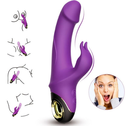 ARMONY - METEROR DILDO VIBRATOR RABBIT LILAC
