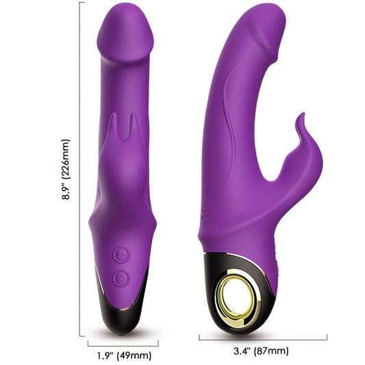 ARMONY - METEROR DILDO VIBRATOR RABBIT LILAC