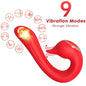 ARMONY - DELFIN VIBRATOR MULTIPOSITION & WÄRMEEFFEKT ROT