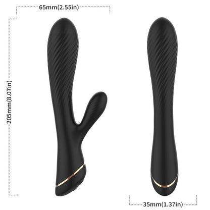 ARMONY - RABBIT VIBRATOR SILICONE BLACK