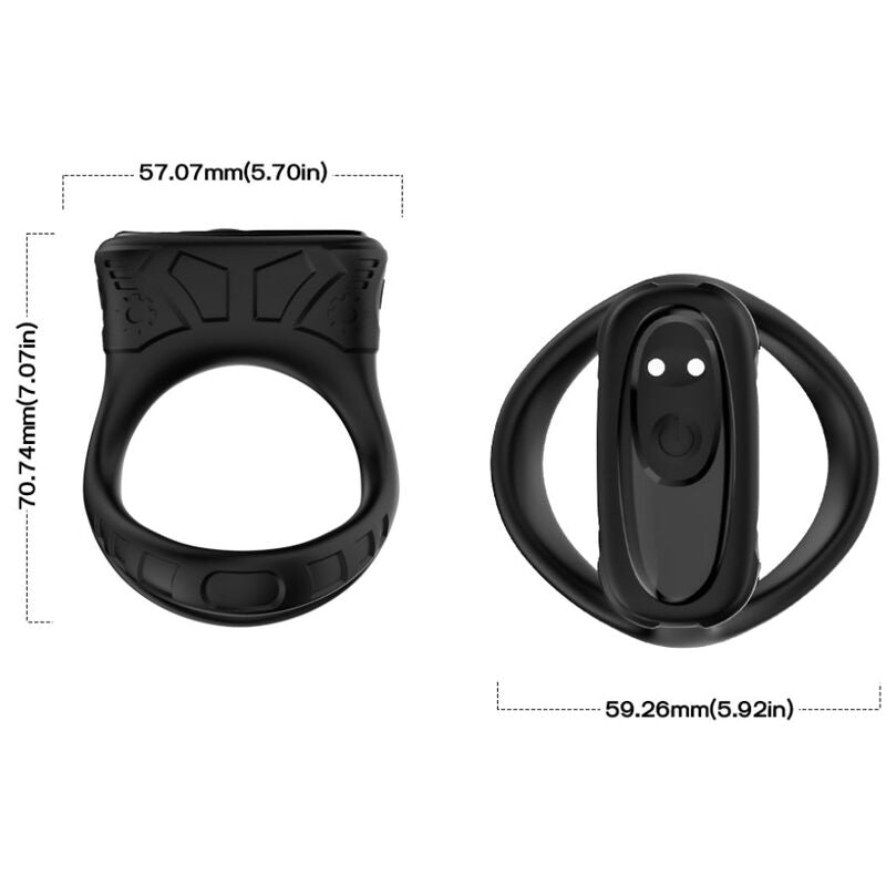 ARMONY - RING VIBRATOR & MULTI-POSITION BLACK