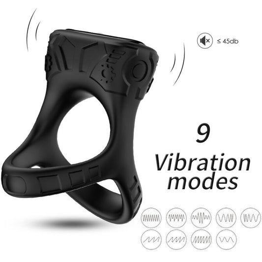 ARMONY - RING VIBRATOR & MULTI-POSITION BLACK