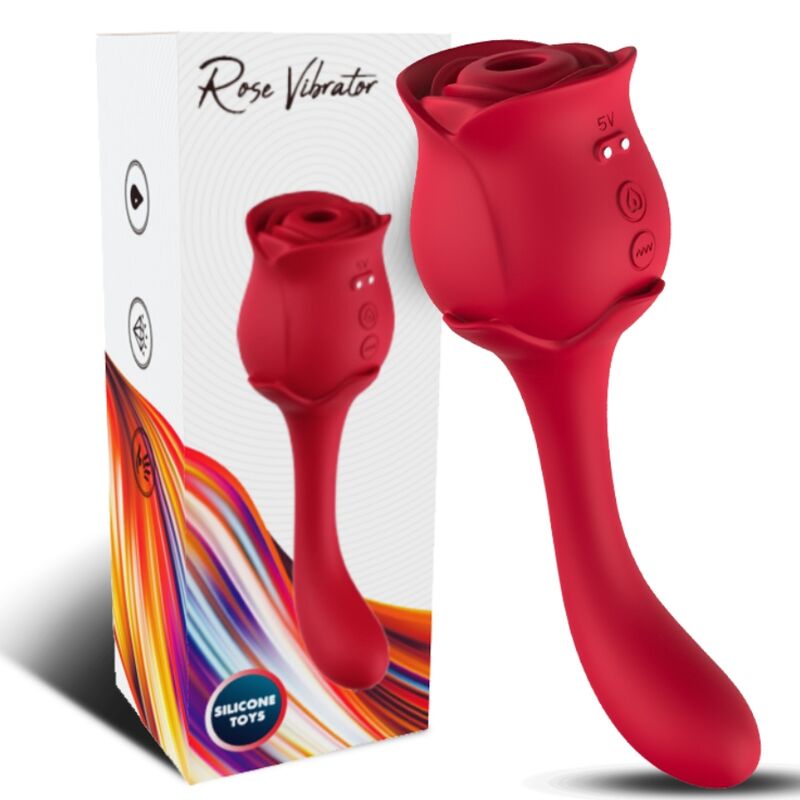 ARMONY - ROSELOVER CLITORAL SUCTION & STIMULATOR RED