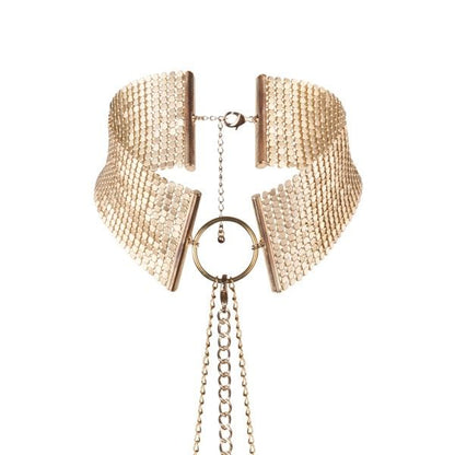 BIJOUX - METALLIC DESIRE GOLD METALLIC NECKLACE