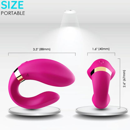 ARMONY - REMOTE CONTROL COUPLE'S VIBRATOR FUCHSIA