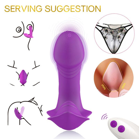 ARMONY - WHISTLE VIBRATOR INSERTABLE REMOTE CONTROL PURPLE