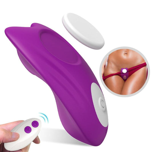 ARMONY - BUTTERFLY WEARABLE PANTY VIBRATOR WITH REMOTE CONTROL PURPLE