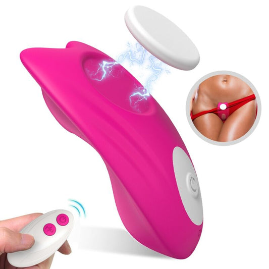 ARMONY - BUTTERFLY PORTABLE PANTY VIBRATOR REMOTE CONTROL PINK