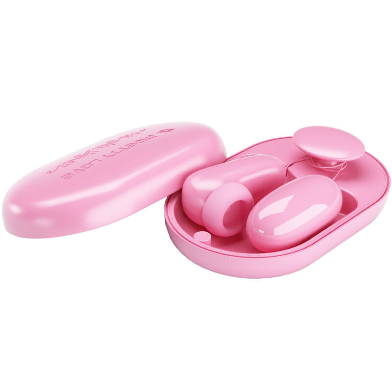 PRETTY LOVE - MAGIC BOX VIBRATION BALL & PINK STIMULATOR