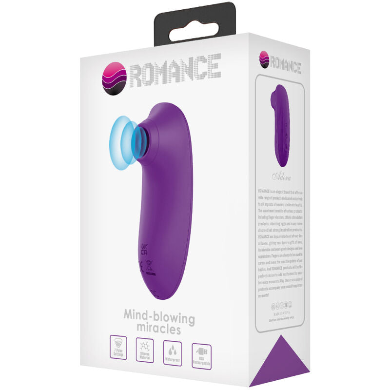 ROMANCE - ADORA MINI VIOLET CLITORAL SUCKER