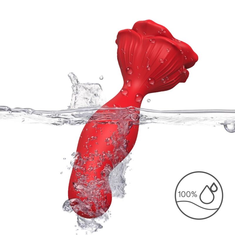 ARMONY - PINK VIBRATOR & ANALE PLUG REMOTE CONTROL RED