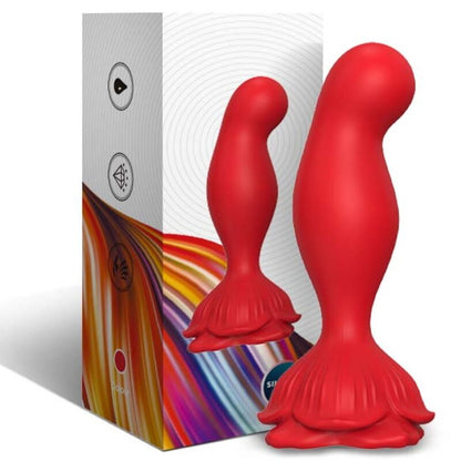 ARMONY - PINK VIBRATOR & ANALE PLUG REMOTE CONTROL RED