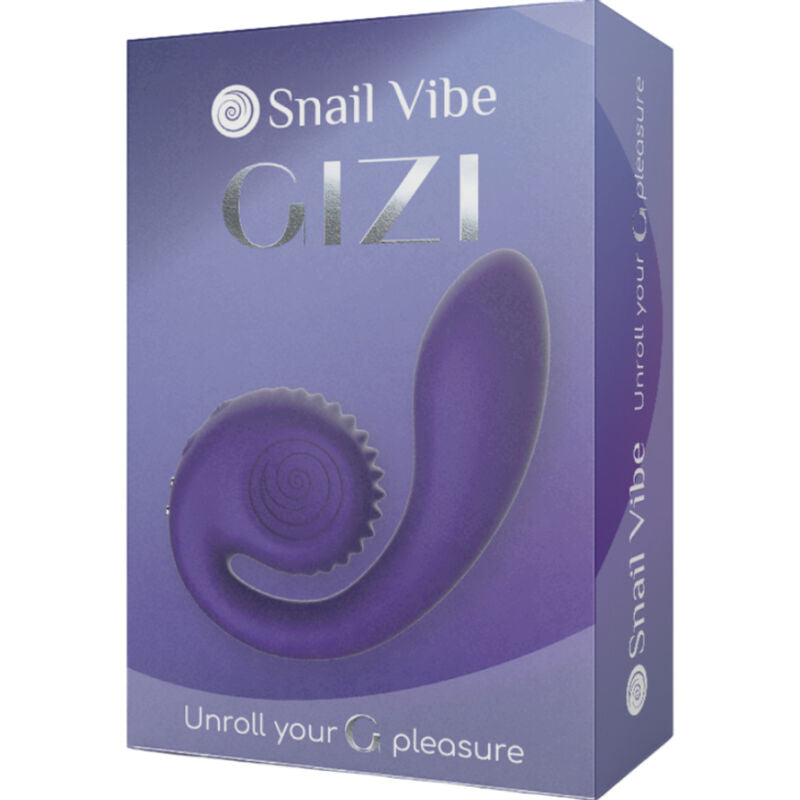 SNAIL VIBE - GIZI DUAL STIMULATOR VIOLET