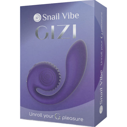 SNAIL VIBE - GIZI DUAL STIMULATOR VIOLET