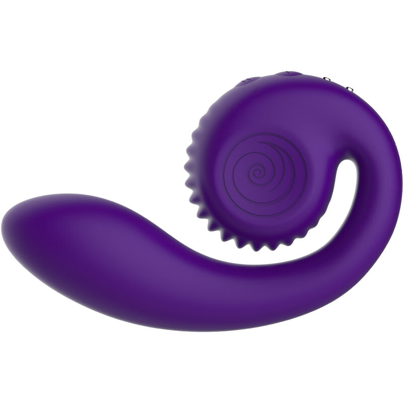 SNAIL VIBE - GIZI DUAL STIMULATOR VIOLET