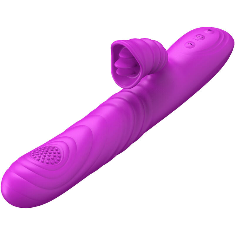 ARMONY - ANGELIA MULTIFUNCTION VIBRATOR WITH STIMULATING LICKING WARM-UP EFFECT