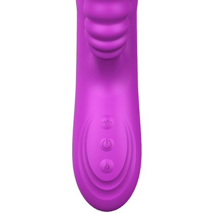 ARMONY - ANGELIA MULTIFUNCTION VIBRATOR DOUBLE TONGUE PURPLE WARMING EFFECT