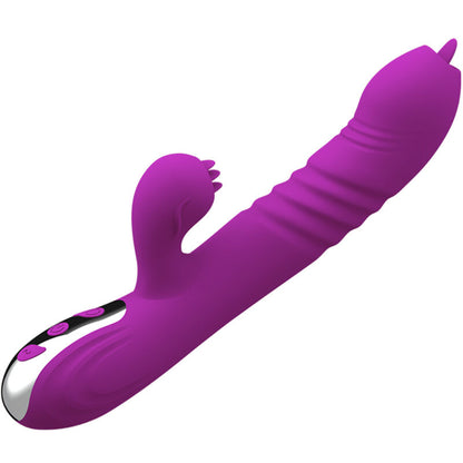 ARMONY - FAIRY MULTIFUNCTIONAL VIBRATOR DOUBLE TONGUE PURPLE WARMING EFFECT