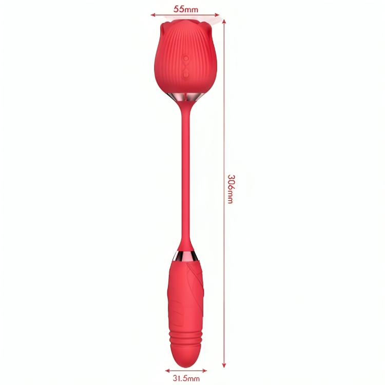 ARMONY - DELIGHT FLOWER SUCK & THRUST RED