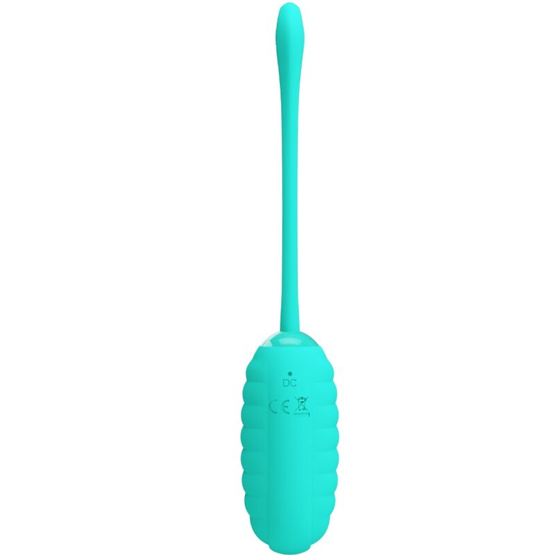 PRETTY LOVE - KIRK RECHARGEABLE VIBRATING EGG, AQUA