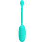 PRETTY LOVE - KIRK RECHARGEABLE VIBRATING EGG, AQUA