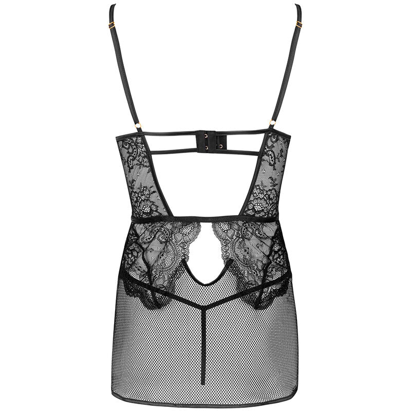 LIVCO CORSETTI FASHION - BARIRIN LC 90633 SHIRT + TROUSERS BLACK L/XL
