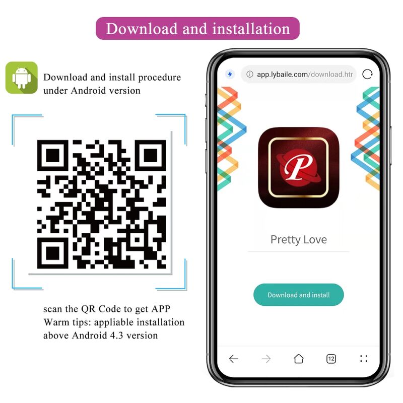 PRETTY LOVE - JEFFERSON APP-CONTROLLED ANAL PLUG PURPLE