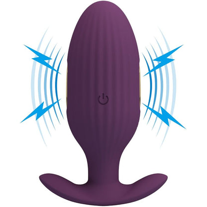 PRETTY LOVE - JEFFERSON APP-CONTROLLED ANAL PLUG PURPLE