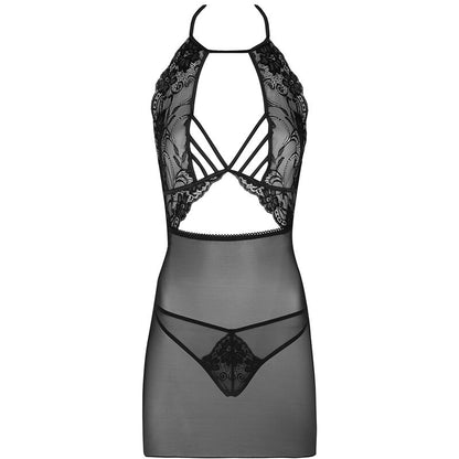 LIVCO CORSETTI FASHION - MALVIAMI LC 90625 SHIRT + PANTIES BLACK L/XL