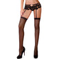 LIVCO CORSETTI FASHION - MANDIRIN LC 90529 THONG + GARTER BELT BLACK