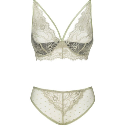 LIVCO CORSETTI FASHION - PINE LC 90667 BRA + PANTIES KHAKI