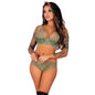 LIVCO CORSETTI FASHION - PINE LC 90667 BRA + PANTIES KHAKI