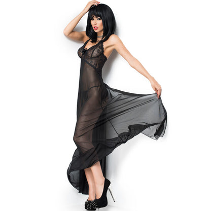 CHILIROSE - CR 3883 BABEE DOLL LONG BLACK L/XL