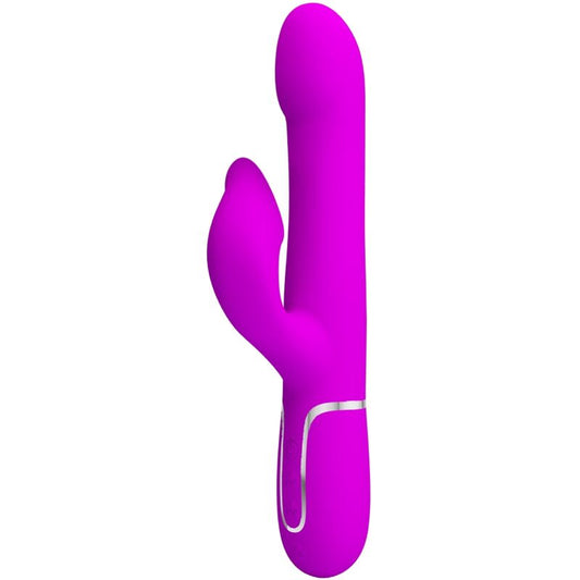 PRETTY LOVE - RABBIT VIBRATOR BEADS VIOLET