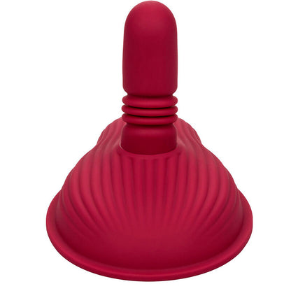 CALEXOTICS - RIDER MASSAGER DUAL MOTOR REMOTE CONTROL RED