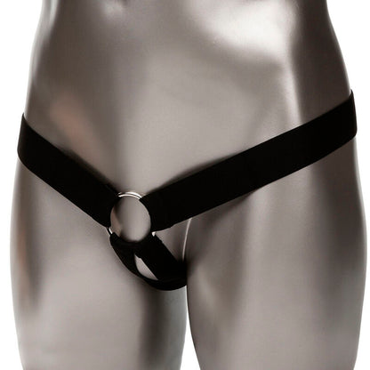 CALEXOTICS - PERFORMANCE MAXX LIFELIKE EXTENSION WITH HARNESS, BROWN