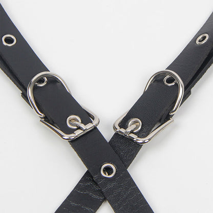 SUBBLIME - HARNESS WITH STRAPS AND CHAIN ??DETAILS ONE SIZE