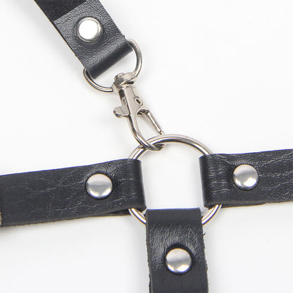 SUBBLIME - HARNESS WITH STRAPS AND CHAIN ??DETAILS ONE SIZE