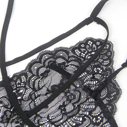 SUBBLIME - POLICE COSTUME WITH LACE BLACK S/M