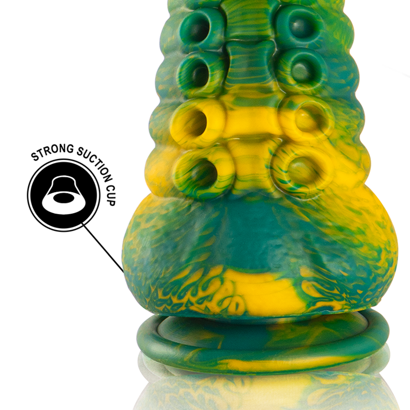 EPIC - CETUS GREEN TENTACLE DILDO, LARGE SIZE