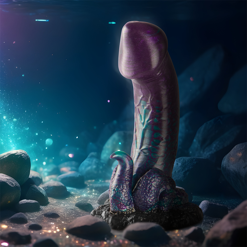 EPIC - BASILISK DILDO DOUBLE SCALY PLEASURE, SMALL SIZE