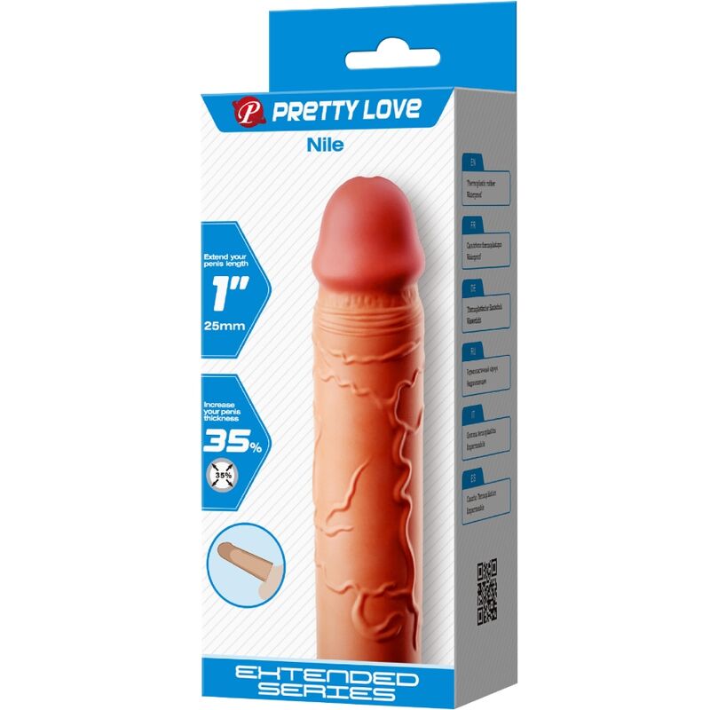 PRETTY LOVE - NILE PENIS EXTENDER SLEEVE