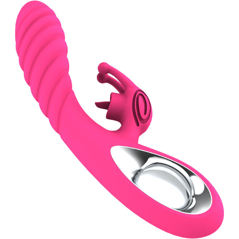 ARMONY - VICKY RABBIT VIBRATOR WITH FUCHSIA-COLORED TONGUE