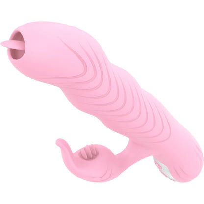 ARMONY - MARCIA-VIBRATOR & THRUSTING DUAL TONGUE-WARMING EFFECT PINK
