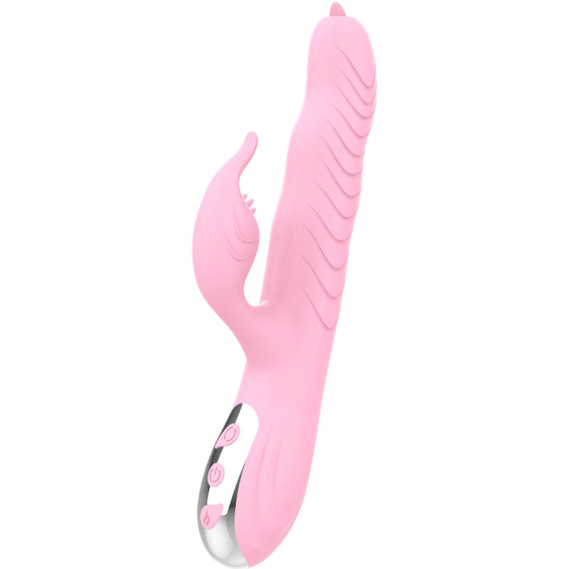 ARMONY - MARCIA-VIBRATOR & THRUSTING DUAL TONGUE-WARMING EFFECT PINK