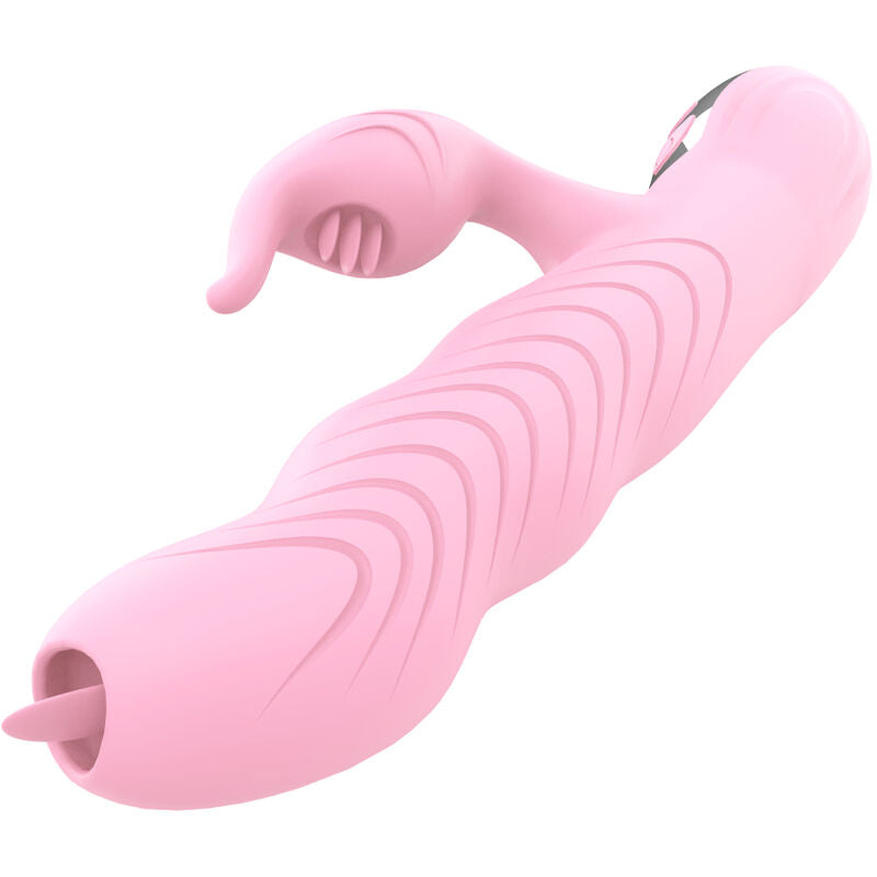 ARMONY - MARCIA-VIBRATOR & THRUSTING DUAL TONGUE-WARMING EFFECT PINK