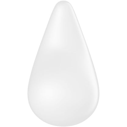 SATISFYER - DEW DROP VIBRATOR LAY ON WHITE