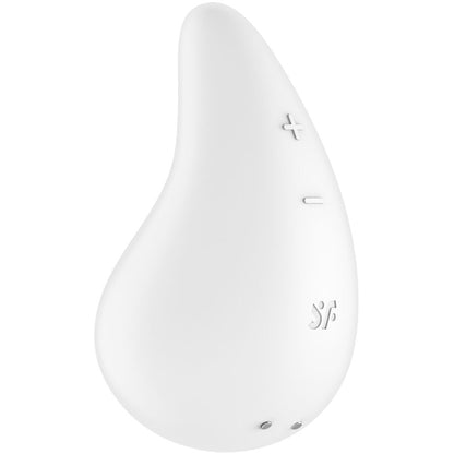 SATISFYER - DEW DROP VIBRATOR LAY ON WHITE