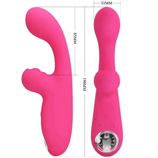 PRETTY LOVE - SKYLAR STIMULATOR VIBRATOR PINK